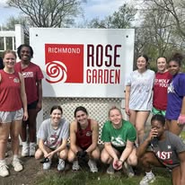 September Volunteers at the Rose Garden